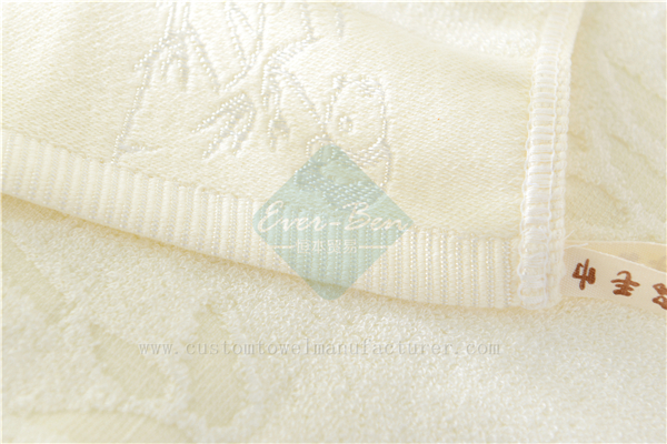 China EverBen custom yellow towels Manufacturer ISO Audit Bamboo Towels Factory
